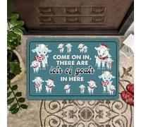 zerbino ingresso casa Entra, ci sono un sacco di capre qui dentro Zerbino