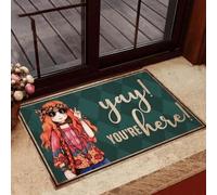 zerbino ingresso casa Evviva, sei qui, zerbino