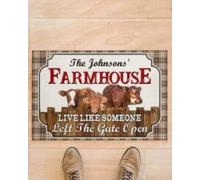 zerbino ingresso casa Fattoria di mucche: vivi come se qualcuno avesse lasciato il cancello aperto