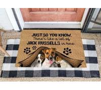 zerbino ingresso casa Giusto per farti sapere che ci sono un sacco di Jack Russell qui dentro Zerbino