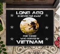 zerbino ingresso casa Il tempo passato non è mai lontano per Thoae che ha prestato servizio in Vietnam Doormat