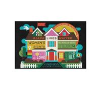 zerbino ingresso casa In questa casa crediamo che Doormat Black Lives Matter - I diritti delle donne sono diritti umani Doormat