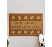 zerbino ingresso casa In questa casa non ci arrendiamo mai Zerbino