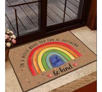 zerbino ingresso casa In un mondo dove puoi essere qualsiasi cosa, sii gentile LGBT Doormat