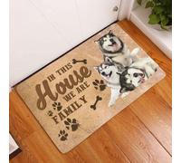 zerbino ingresso casa Incredibile Alaskan Malamute in questa casa siamo zerbino di famiglia