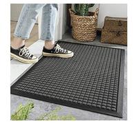 Zerbino Ingresso Casa Interni Zerbini Esterno Tappeto Basics Antiscivolo Tappetino Per Porta Intrappola La Polvere Raschiafango Tappetino Da Esterno Rettangolare Multiuso Tappetini,Grey-60×90cm