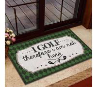 zerbino ingresso casa Io gioco a golf, quindi non sono qui. Zerbino