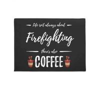 zerbino ingresso casa La vita non riguarda solo i pompieri, c'è anche il caffè. Zerbino per interni ed esterni