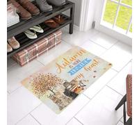 zerbino ingresso casa L'autunno è qui, dentro lo zerbino del mio gatto del cuore