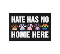 zerbino ingresso casa L'odio delle zampe di cane non ha casa qui zerbino