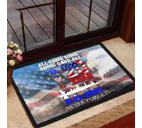 zerbino ingresso casa Memoriale dell'11 settembre Non dimenticare mai Tutti hanno dato Alcuni Alcuni hanno dato Tutti 9-11-2001 Zerbino