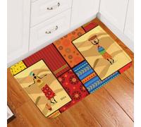 zerbino ingresso casa Motivi decorativi per zerbini da donna africani