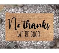 zerbino ingresso casa No grazie, siamo buoni, zerbino divertente