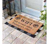 zerbino ingresso casa Non abbiamo il Wi-Fi, parliamo tra di noi, facciamo finta che sia così.