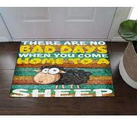 zerbino ingresso casa Non ci sono brutte giornate quando torni a casa e trovi uno zerbino a forma di pecora