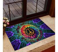 zerbino ingresso casa Ogni piccola cosa Hippie Doormat
