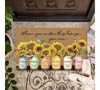 zerbino ingresso casa Quando entri in questa casa, zerbino di benvenuto