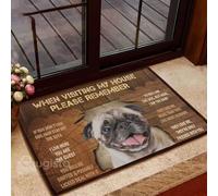 zerbino ingresso casa Quando visito la mia casa, zerbino per carlini