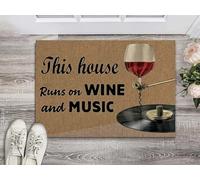 zerbino ingresso casa Questa casa funziona con vino e musica Zerbino per interni ed esterni