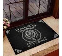 zerbino ingresso casa Re Nero Io Sono Chi Sono La Tua Approvazione Non è Necessaria Zerbino