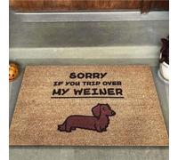 zerbino ingresso casa Scusa se inciampi sullo zerbino del mio bassotto