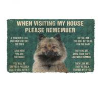 zerbino ingresso casa Si prega di ricordare le regole della casa per cani Spitz tedeschi Zerbino