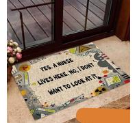 zerbino ingresso casa Sì, qui vive un'infermiera. No, non voglio guardarlo. Zerbino.