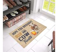 zerbino ingresso casa Spero che tu abbia comprato lo zerbino con birra e dolcetti di mucca