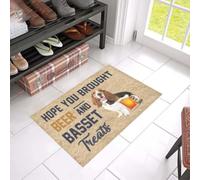 zerbino ingresso casa Spero che tu abbia comprato uno zerbino con birra e dolcetti per Basset Hound