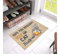 zerbino ingresso casa Spero che tu abbia comprato uno zerbino con birra e dolcetti per gatti