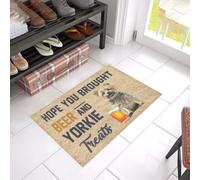 zerbino ingresso casa Spero che tu abbia comprato uno zerbino con birra e dolcetti per Yorkshire Terrier