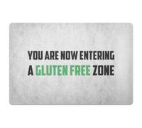 zerbino ingresso casa Stai entrando in una zona senza glutine