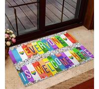 zerbino ingresso casa Supporto LGBT - Tutti sono benvenuti qui Zerbino per interni ed esterni