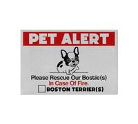 zerbino ingresso casa Tappetino per animali domestici Boston Terrier. Salvate il nostro zerbino per interni ed esterni Bostie.