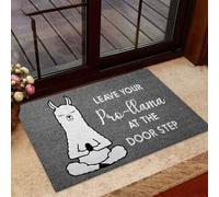 zerbino ingresso casa Tappetino per pavimento Yoga Leave Your Pro Llama At The Door Step