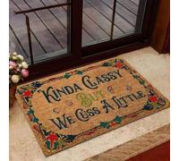 zerbino ingresso casa Un po' di classe, ma imprechiamo un po' come uno zerbino hippie