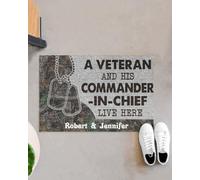 zerbino ingresso casa Un veterano e il suo comandante in capo vivono qui zerbino