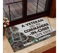 zerbino ingresso casa Un veterano e il suo comandante in capo vivono qui Zerbino