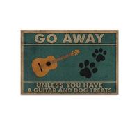 zerbino ingresso casa Vai via se non hai una chitarra e dei dolcetti per cani. Zerbino divertente per interni ed esterni.