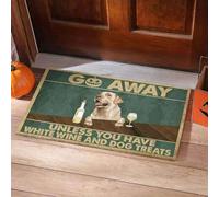 zerbino ingresso casa Vai via se non hai vino bianco e dolcetti per cani Zerbino