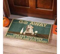 zerbino ingresso casa Vai via se non hai vino bianco e dolcetti per cani. Zerbino di benvenuto facile da pulire.