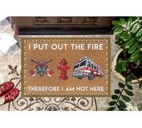 zerbino ingresso casa Vigile del fuoco, ho spento lo zerbino antincendio