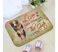 zerbino ingresso casa Vivi come se qualcuno avesse lasciato il cancello aperto Zerbino Australian Shepherd