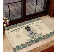 zerbino ingresso casa Vorrei che un Mufuka lo facesse - Zerbino bassotto