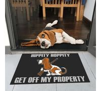 zerbino ingresso casa Zerbino Basset Hound Vattene dalla mia proprietà