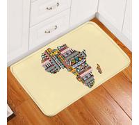 zerbino ingresso casa Zerbino con motivi tessili africani