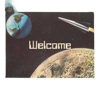 zerbino ingresso casa Zerbino con veicolo Rocket Ship Over the Moon