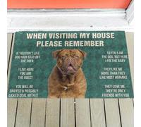 zerbino ingresso casa Zerbino delle Regole del Dogue de Bordeaux