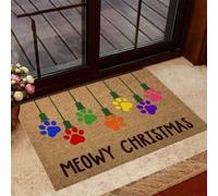 zerbino ingresso casa Zerbino di benvenuto Meowy Christmas Easy Clean