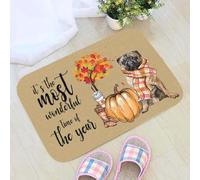 zerbino ingresso casa Zerbino Halloween PUG It's The Most Wonderful Time